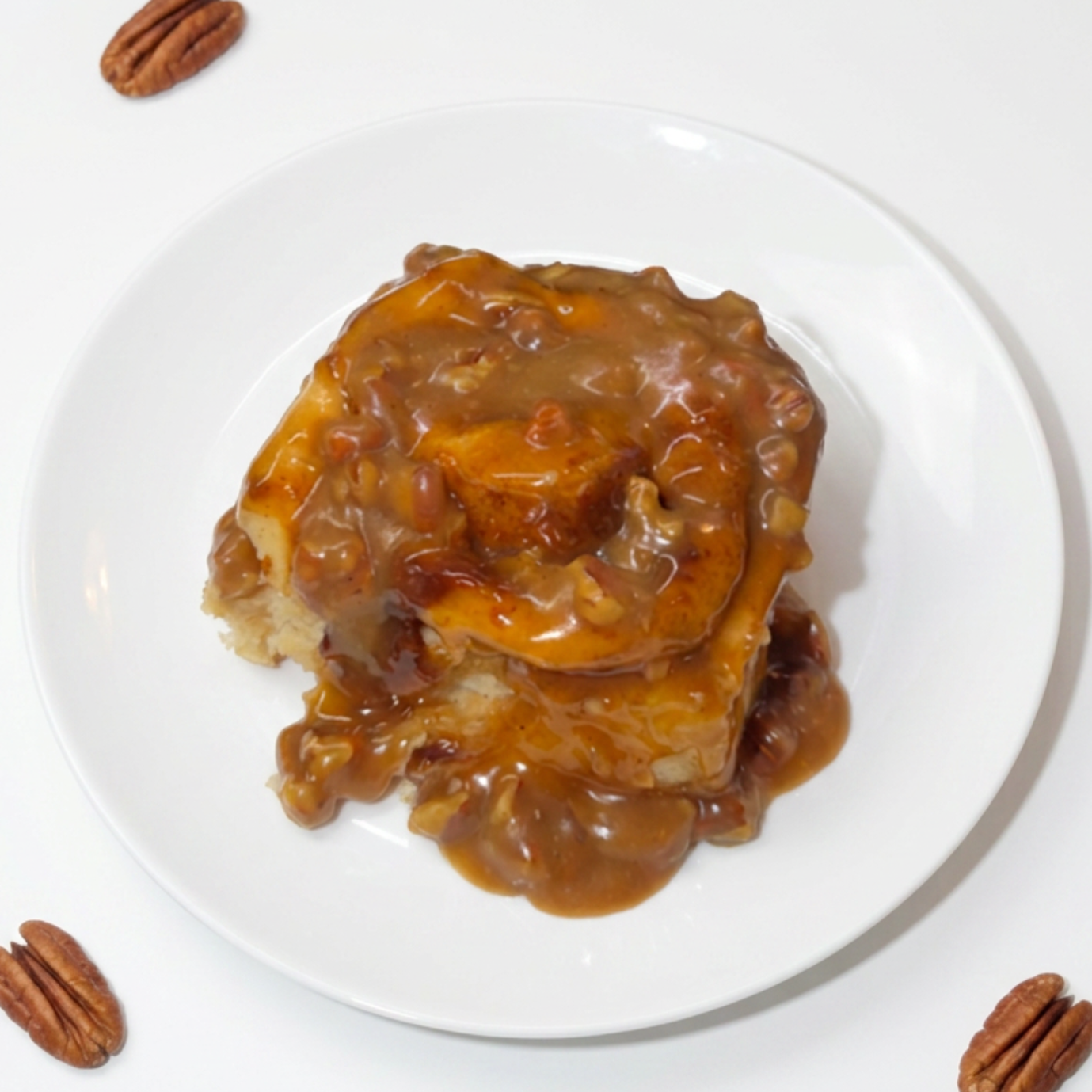 Sticky Bun w/ Pecans